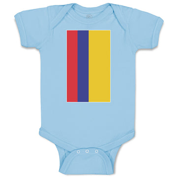 Baby Clothes National Flag of Usa Columbia Baby Bodysuits Boy & Girl Cotton