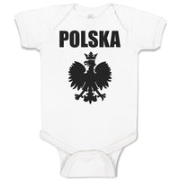 Polska An Silhouette Coat of Arms of Poland