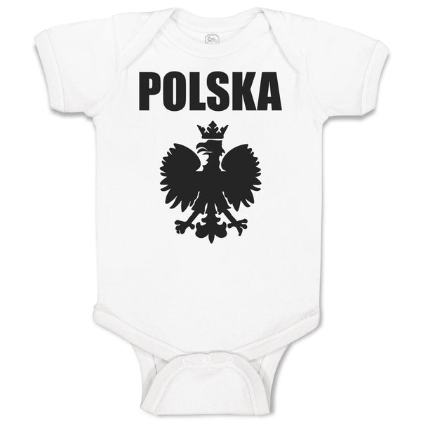 Polska An Silhouette Coat of Arms of Poland