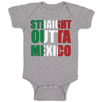 Baby Clothes Flag of Mexico Baby Bodysuits Boy & Girl Newborn Clothes Cotton