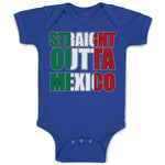 Baby Clothes Flag of Mexico Baby Bodysuits Boy & Girl Newborn Clothes Cotton
