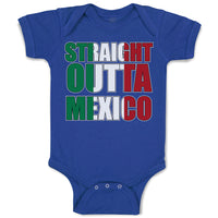 Baby Clothes Flag of Mexico Baby Bodysuits Boy & Girl Newborn Clothes Cotton