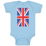 Baby Clothes National Flag of United Kingdom Great Britian Baby Bodysuits Cotton