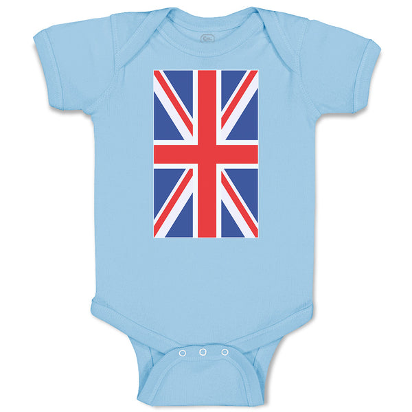 Baby Clothes National Flag of United Kingdom Great Britian Baby Bodysuits Cotton