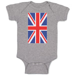 Baby Clothes National Flag of United Kingdom Great Britian Baby Bodysuits Cotton