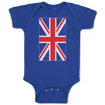 Baby Clothes National Flag of United Kingdom Great Britian Baby Bodysuits Cotton