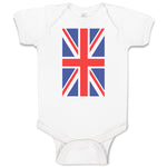 Baby Clothes National Flag of United Kingdom Great Britian Baby Bodysuits Cotton