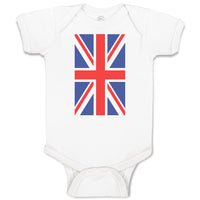 Baby Clothes National Flag of United Kingdom Great Britian Baby Bodysuits Cotton