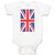 Baby Clothes National Flag of United Kingdom Great Britian Baby Bodysuits Cotton