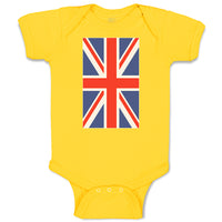 Baby Clothes National Flag of United Kingdom Great Britian Baby Bodysuits Cotton