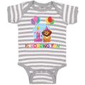 Baby Clothes Birthday Celebration 1 Is Roaring Fun with Lion Along with Balloons