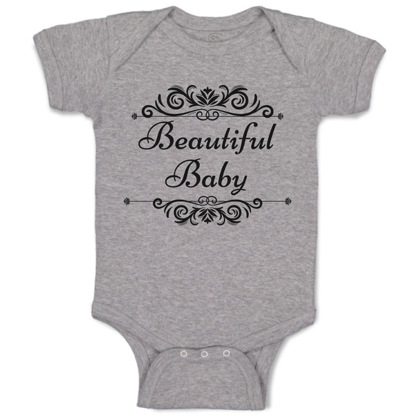 Baby Clothes Beautiful Baby with Pattern Design Baby Bodysuits Boy & Girl Cotton