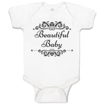 Baby Clothes Beautiful Baby with Pattern Design Baby Bodysuits Boy & Girl Cotton