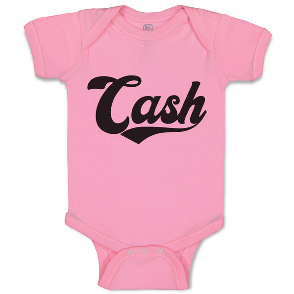 Cash Typography Words