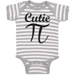Baby Clothes Cutie Pie Sign Baby Bodysuits Boy & Girl Newborn Clothes Cotton