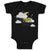 Baby Clothes Dream Big with Clouds Baby Bodysuits Boy & Girl Cotton