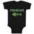 Baby Clothes Fishbone Skeleton Symbol Baby Bodysuits Boy & Girl Cotton