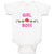 Baby Clothes Girl Boss with Red Little Hearts Pattern Baby Bodysuits Cotton