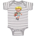 Baby Clothes Boy with Rugby Ball Sport Running Baby Bodysuits Boy & Girl Cotton