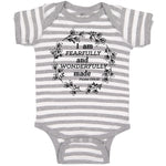 I Am Fearfully and Wonderfully Made Psalm 139:19 with Wreath Pattern