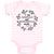 Baby Clothes I Am Fearfully Wonderfully Psalm 139:19 Wreath Pattern Cotton