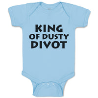 Baby Clothes King of Dusty Divot Baby Bodysuits Boy & Girl Cotton