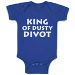 Baby Clothes King of Dusty Divot Baby Bodysuits Boy & Girl Cotton