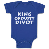 Baby Clothes King of Dusty Divot Baby Bodysuits Boy & Girl Cotton