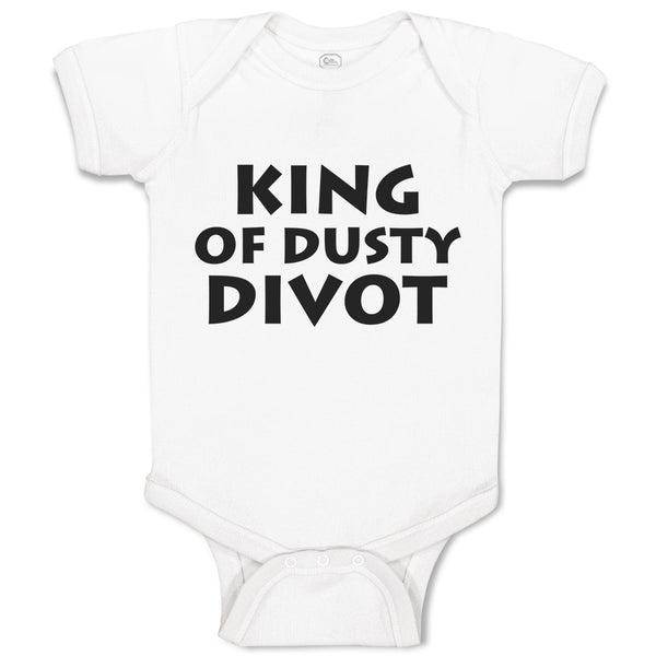 Baby Clothes King of Dusty Divot Baby Bodysuits Boy & Girl Cotton
