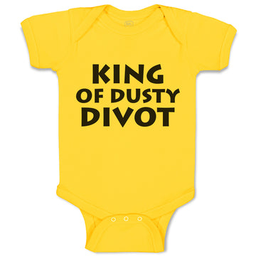 Baby Clothes King of Dusty Divot Baby Bodysuits Boy & Girl Cotton