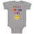 Baby Clothes Nana Loves Me! with Smile Baby Bodysuits Boy & Girl Cotton