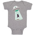 Baby Clothes Alien Attacking Outer Space Baby Bodysuits Boy & Girl Cotton