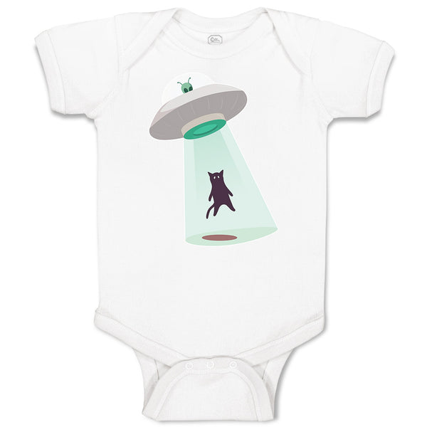 Baby Clothes Alien Attacking Outer Space Baby Bodysuits Boy & Girl Cotton
