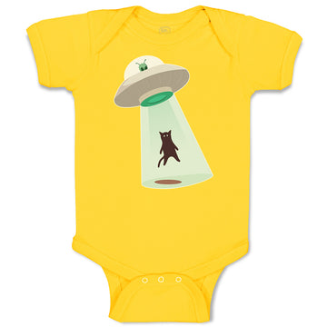 Baby Clothes Alien Attacking Outer Space Baby Bodysuits Boy & Girl Cotton