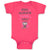 Baby Clothes Owl Always Love You! Bird with Little Pink Hearts Baby Bodysuits