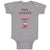 Baby Clothes Owl Always Love You! Bird with Little Pink Hearts Baby Bodysuits