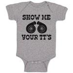 Baby Clothes Show Me Your Tt's Baby Bodysuits Boy & Girl Newborn Clothes Cotton