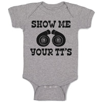 Baby Clothes Show Me Your Tt's Baby Bodysuits Boy & Girl Newborn Clothes Cotton