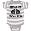 Baby Clothes Show Me Your Tt's Baby Bodysuits Boy & Girl Newborn Clothes Cotton