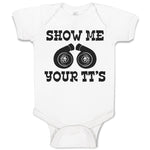 Baby Clothes Show Me Your Tt's Baby Bodysuits Boy & Girl Newborn Clothes Cotton