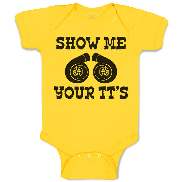 Baby Clothes Show Me Your Tt's Baby Bodysuits Boy & Girl Newborn Clothes Cotton