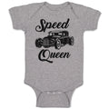 Baby Clothes Speed Queen with Classic Modern Car Baby Bodysuits Cotton