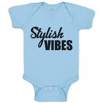 Baby Clothes Stylish Vibes Baby Bodysuits Boy & Girl Newborn Clothes Cotton