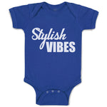 Baby Clothes Stylish Vibes Baby Bodysuits Boy & Girl Newborn Clothes Cotton