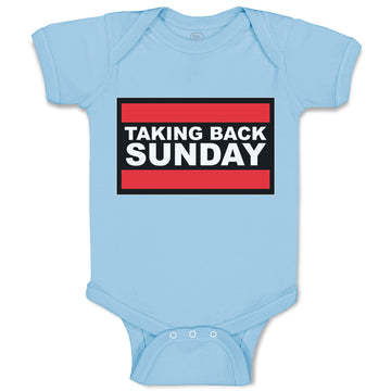 Baby Clothes Taking Back Sunday Baby Bodysuits Boy & Girl Newborn Clothes Cotton