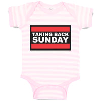 Baby Clothes Taking Back Sunday Baby Bodysuits Boy & Girl Newborn Clothes Cotton