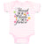 Baby Clothes Though She Be but Little She Is Fierce with Flowers Design Cotton