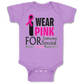 Baby Clothes Wear Pink for Someone Special Breast Cancer Awareness Cotton