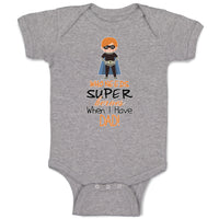 Baby Clothes Who Needs Super Heroes When I Have Dad! Baby Bodysuits Cotton