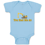 Baby Clothes You Had Me at Construction Vehicle Crane Baby Bodysuits Cotton